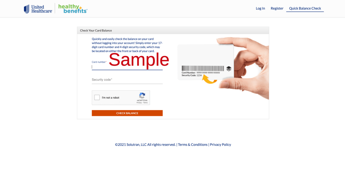 United Healthcare & Walmart OTC Healthy Benefits Plus