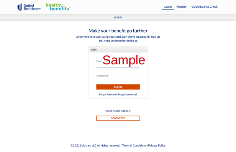 United Healthcare & Walmart OTC Healthy Benefits Plus