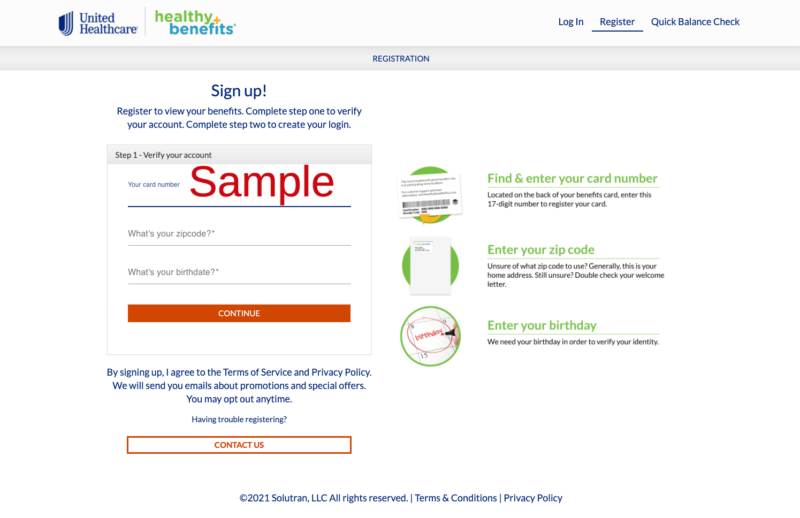 United Healthcare & Walmart OTC Healthy Benefits Plus