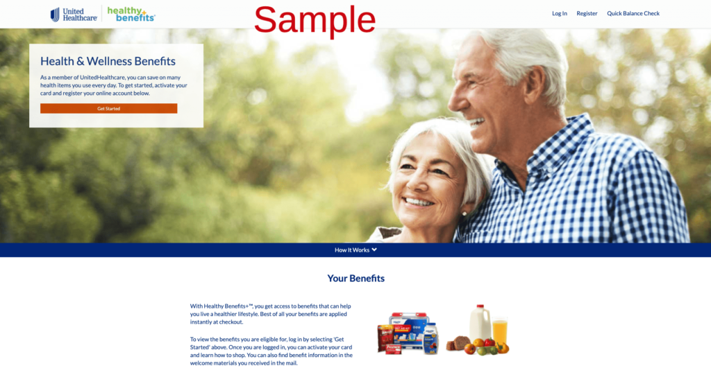 United Healthcare & Walmart OTC Healthy Benefits Plus