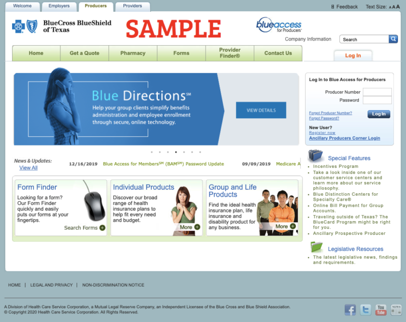BlueCrossBlueShieldTexasbcbstxProducers