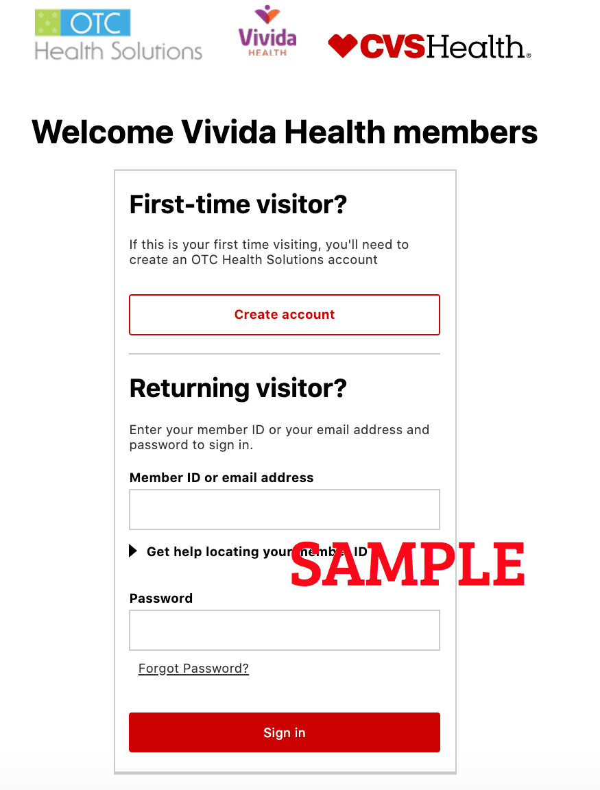 Vivida Health | CVS OTCHS Over The Counter Login / Register | Medicare LLC