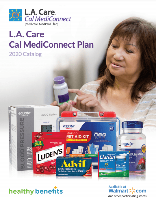 2020 L.A. Care Cal MediConnect Plan OTC Benefit Catalog