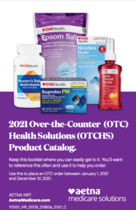 2021 Aetna Better Health of Virginia (HMO D-SNP) Over-the-Counter Product Catalog