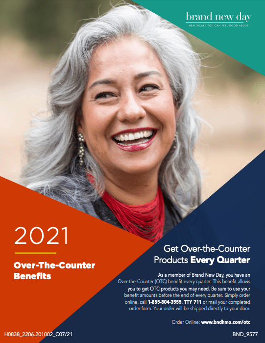 2021 Brand New Day Over-the-Counter Benefit Catalog