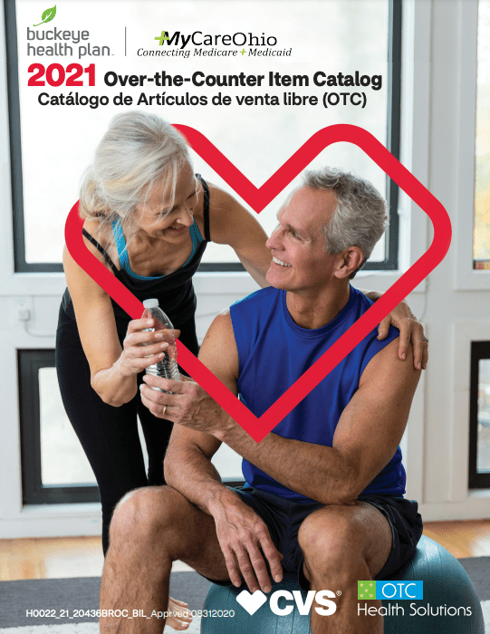2021 Buckeye Health Plan – MyCare Ohio (Medicare-Medicaid) Over-the-Counter Item Catalog