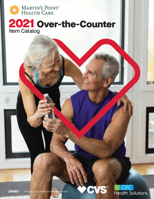 2021 Martin’s Point Health Care Over-the-Counter Item Catalog