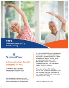 2020 SummaCare Over-the-Counter Benefit Catalog