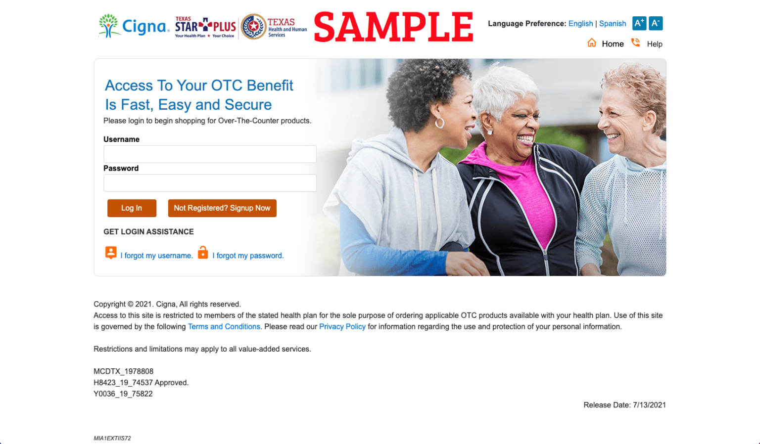 Cigna STAR+PLUS Medicaid OTC OvertheCounter Login Medicare LLC