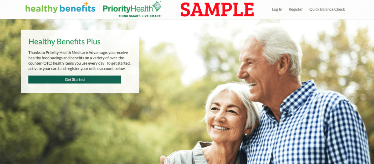 Priority Health Medicare Healthy Benefits OTC Login